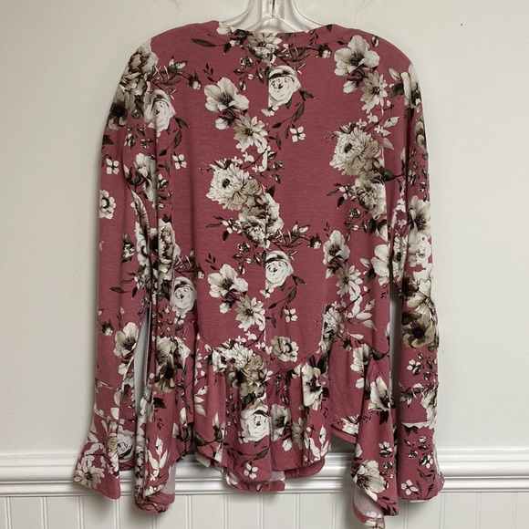 Absolutely Famous Womens Rose Floral size XL - Picture 6 of 7